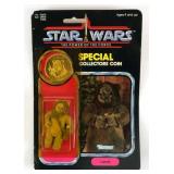 STAR WARS POTF LUMAT EWOK 92 BACK 1984