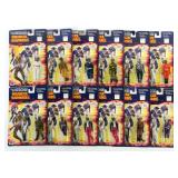 (12) BRONZE BOMBERS MOC ACTION FIGURES OLMEC