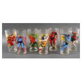 COMPLETE SET 1978 DC COMICS PEPSI TUMBLER GLASSES