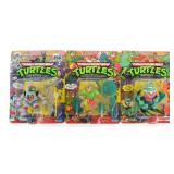 (3) TMNT WACKY WEAPONS ACTION FIGURES MOC