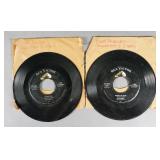 (2) ELVIS PRESLEY 45 RPM RCA VICTOR