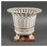 KPM RETICULATED FOOTED COMPOTE CENTERPIECE