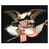 AMERICAN EAGLE FOLK ART PICTURE