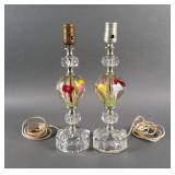 VINTAGE ST. CLAIR PAPERWEIGHT LAMPS