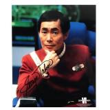 SIGNED PHOTO: GEORGE TAKEI, STAR TREK