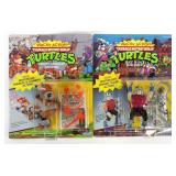 (2) TMNT WACKY ACTION MOC FIGURES MOC