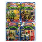 (4) 1991 TMNT MUTANT MILITARY FIGURES MOC