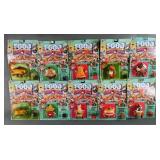 (10) 1988 Food Fighters Action Figures MOC