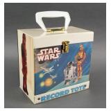 Star Wars 1982 45rpm Record Tote w 45s, Mint