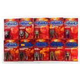 (10) Captain Power MOC Action Figures Mattel