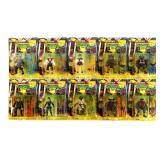 TMNT Playmates: (10) MOVIE III Action Figures