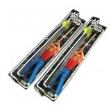 (2) 1984 Star Wars Light Saber Knock-off Toys