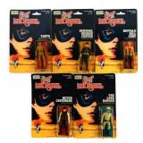 (5) 1980 Gabriel Lone Ranger Action Figures MOC