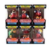 (6) 1988 Nintendo Super Mario Bros. Trophy Figures