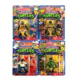 TMNT Playmates: (4) MUTANT MILITARY