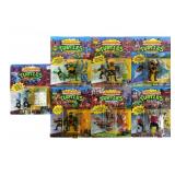 TMNT Playmates: (7) WACKY ACTION Figures