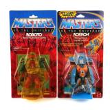 (2) 1984-85 MOTU Roboto & Rokkon MOC