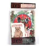 Star Wars 1983 ROTJ Bath Towel & Mitt, Sealed