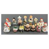 (7) ETHNIC FIGURES SALT AND PEPPER SHAKER SETS