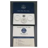 1984 OLYMPIC SILVER DOLLAR 3 COIN SET