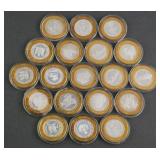 (19) ATLANTIC CITY 'THE GRAND' COLLECTOR TOKENS