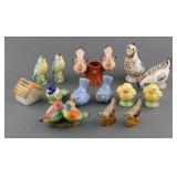 (8) VINTAGE BIRD SALT AND PEPPER SHAKER SETS