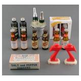 (8) NOVELTY ALCOHOL LIQUOR SALT PEPPER SHAKERS