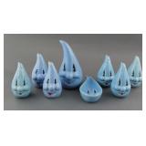 HANDY FLAME GAS CO SALT PEPPER SHAKERS CREAMER