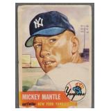 1953 TOPPS MICKEY MANTLE #82 BASEBALL CARD