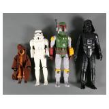 (4) KENNER 12' STAR WARS ACTION FIGURES