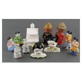 (6) VINTAGE ASIAN SALT AND PEPPER SHAKER SETS