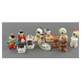 (6) NATIVE AMERICAN INDIAN SALT AND PEPPER SHAKERS
