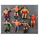 (7) 1980'S WWF LJN WRESTLING SUPERSTARS FIGURES