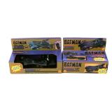 (2) BATMAN BATMOBILES 1989 TOY BIZ