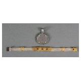 STERLING BRACELET & OTTOMAN KURUSH PENDANT