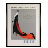 ERTE CIRCLE GALLERY NYC POSTER 1980