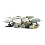 (7) 1990'S STAR TREK PLAYMATES STARSHIPS
