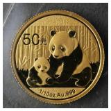 2012 CHINA GOLD PANDA COIN