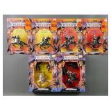 (6) WILLOW HORSES & RIDER TONKA 1988