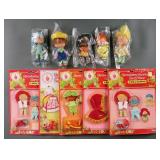 (5) STRAWBERRY SHORTCAKE DOLLS & OUTFIT CARDS