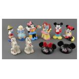 (5) VINTAGE DISNEY SALT AND PEPPER SHAKER SETS