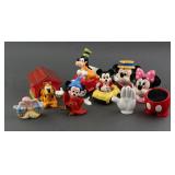 (6) VINTAGE DISNEY SALT AND PEPPER SHAKER SETS