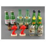 (8) BEVERAGE ALCOHOL SODA SALT PEPPER SHAKERS