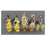 (6) KANGAROO SALT AND PEPPER SHAKER SETS