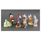 (4) DISNEY SALT AND PEPPER SHAKER SETS