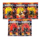 (5) SET OF WILLOW HORSE & RIDER ACTION FIGURES