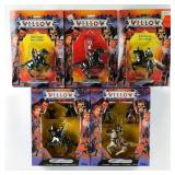 (5) WILLOW TONKA ACTION FIGURE GROUP