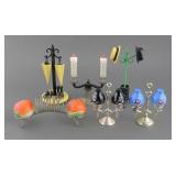 (6) COLLECTIBLE NOVELTY SALT PEPPER SHAKER SETS