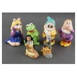 (3) DISNEY THEMED SALT PEPPER SHAKER SETS