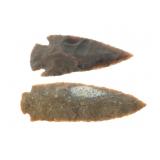 Group of 2 Archaic Points Blades